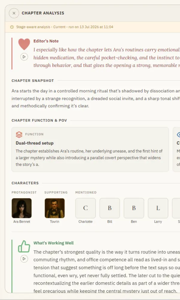 Chapter Analysis
