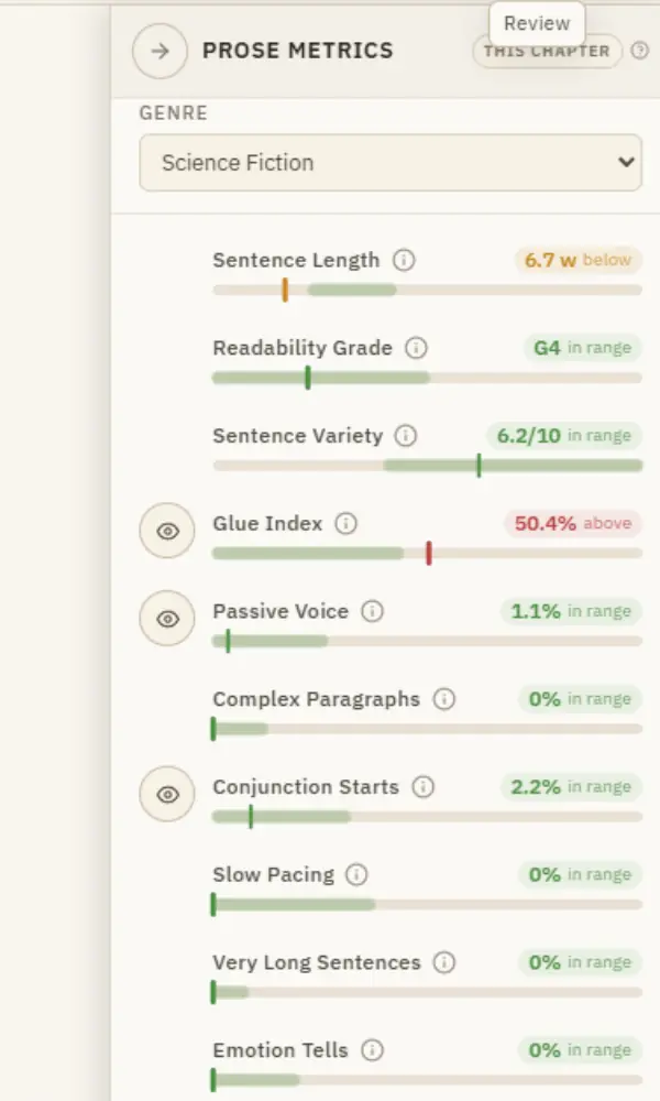 Prose Metrics