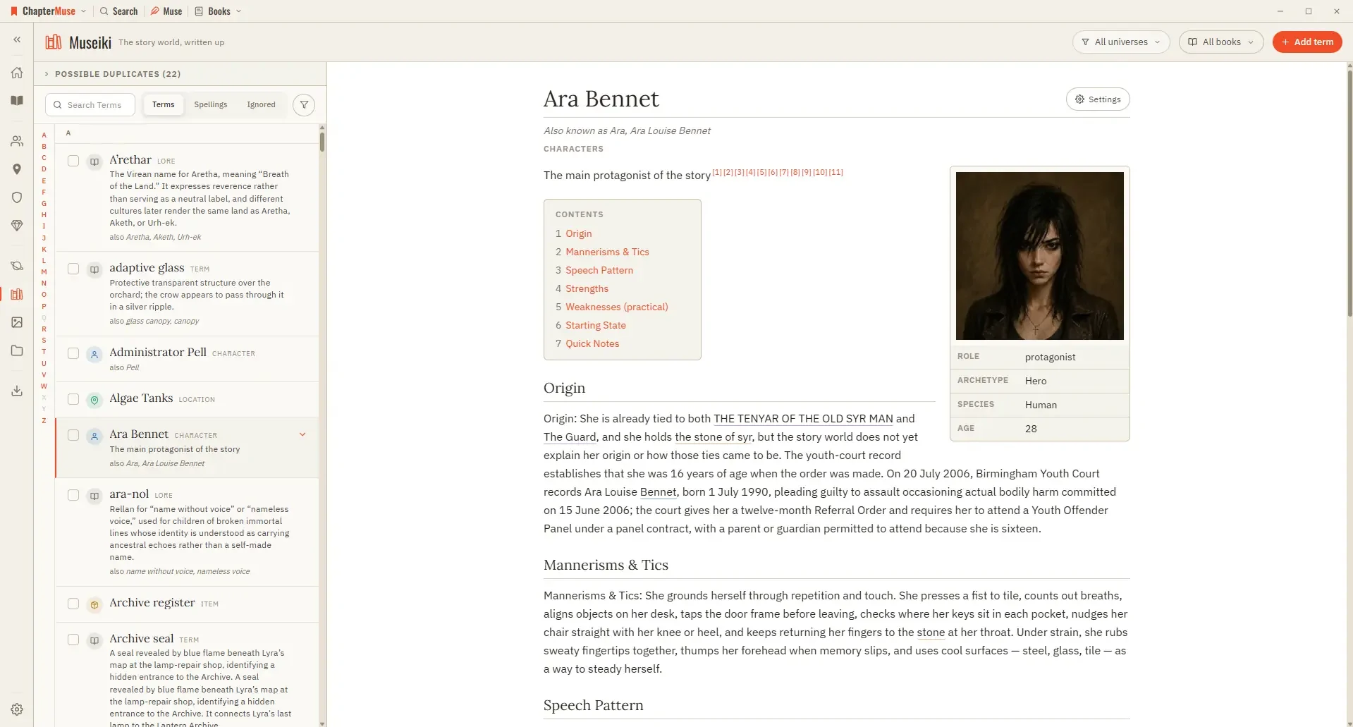 Museiki, your world as an encyclopedia